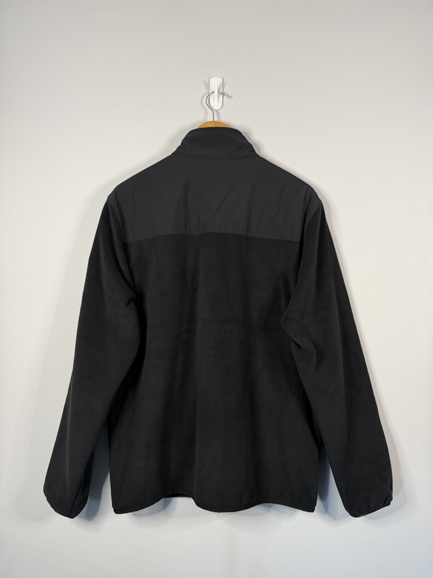 Panelled Microfleece - Black