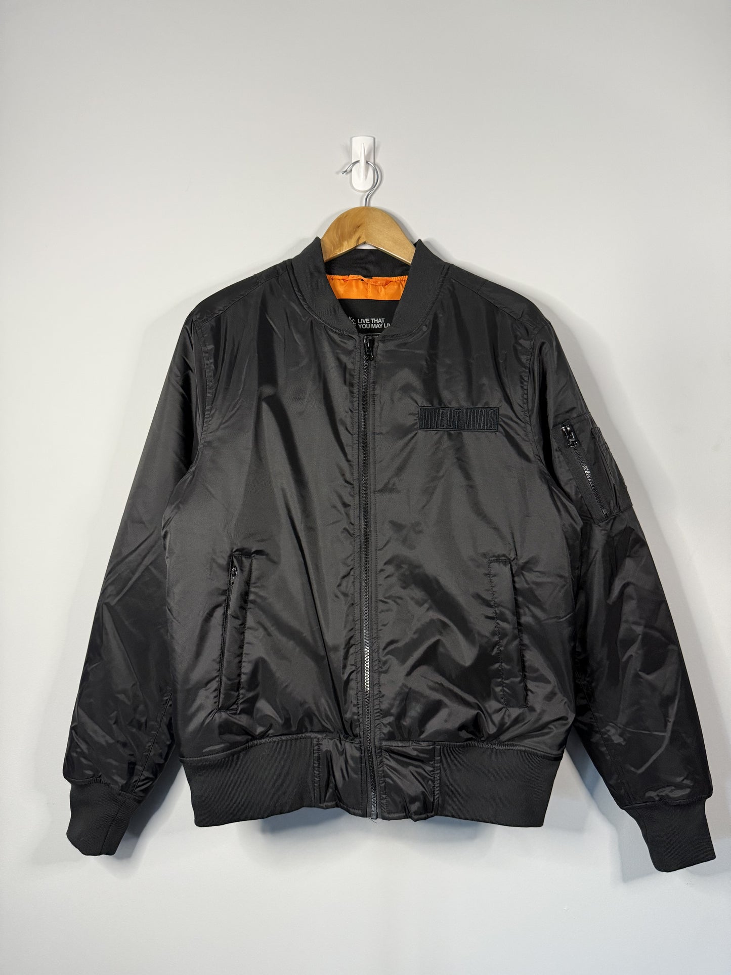 Heavy Bomber Jacket - Black