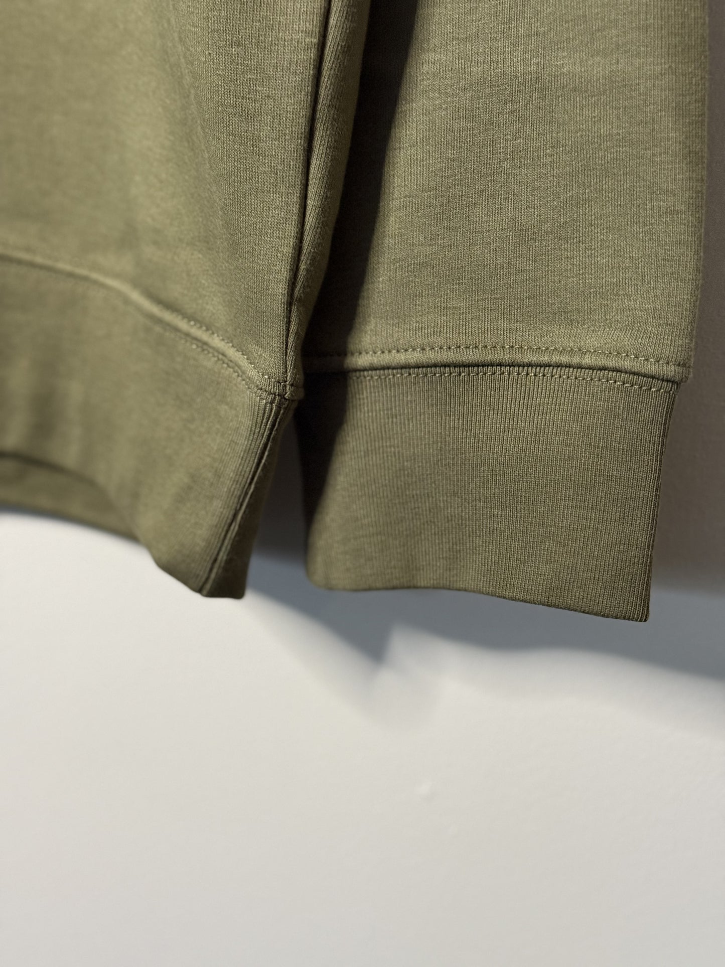 1/4 Zip Sweatshirt - Khaki