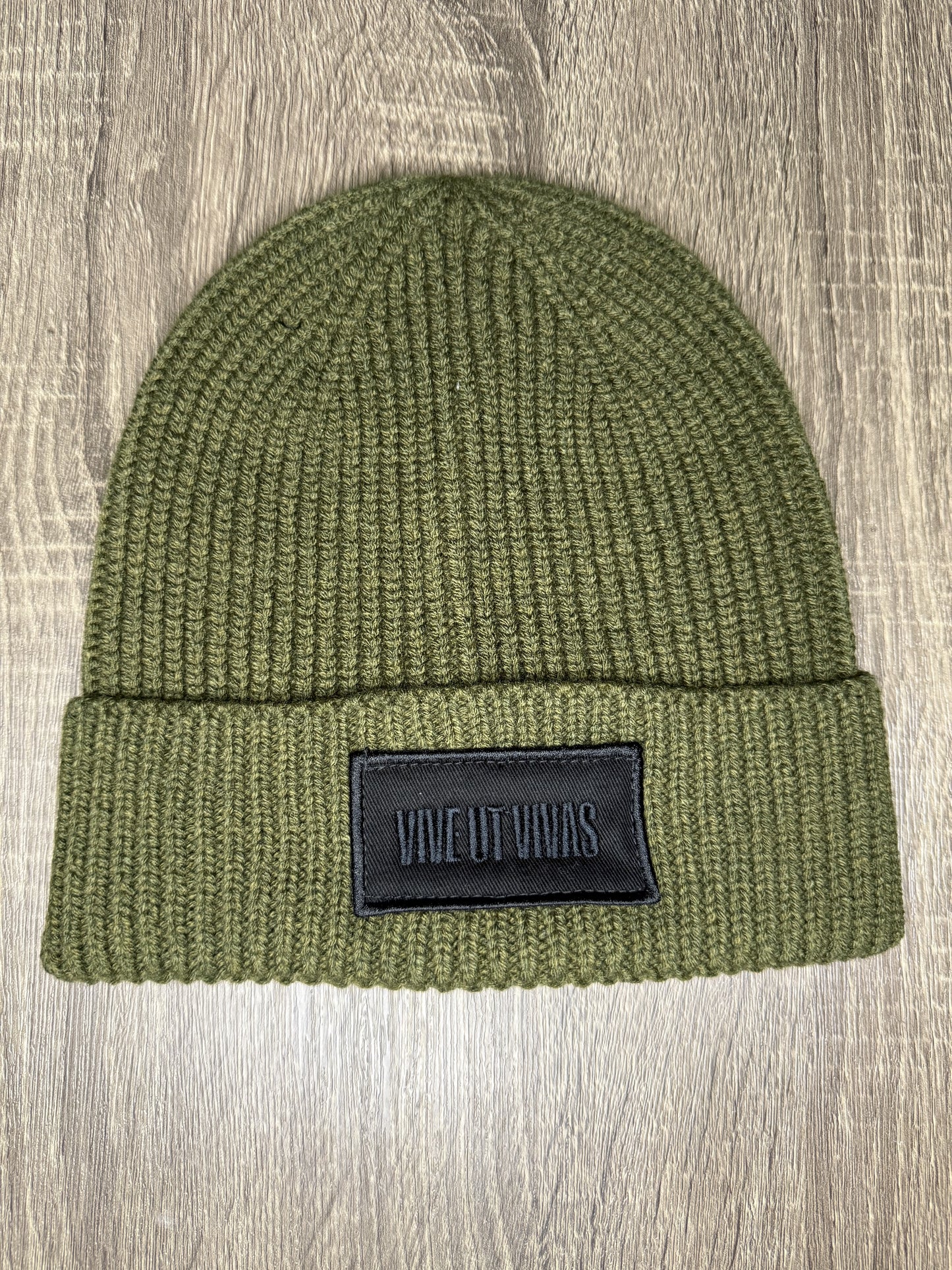 Union Rib Beanie - Khaki