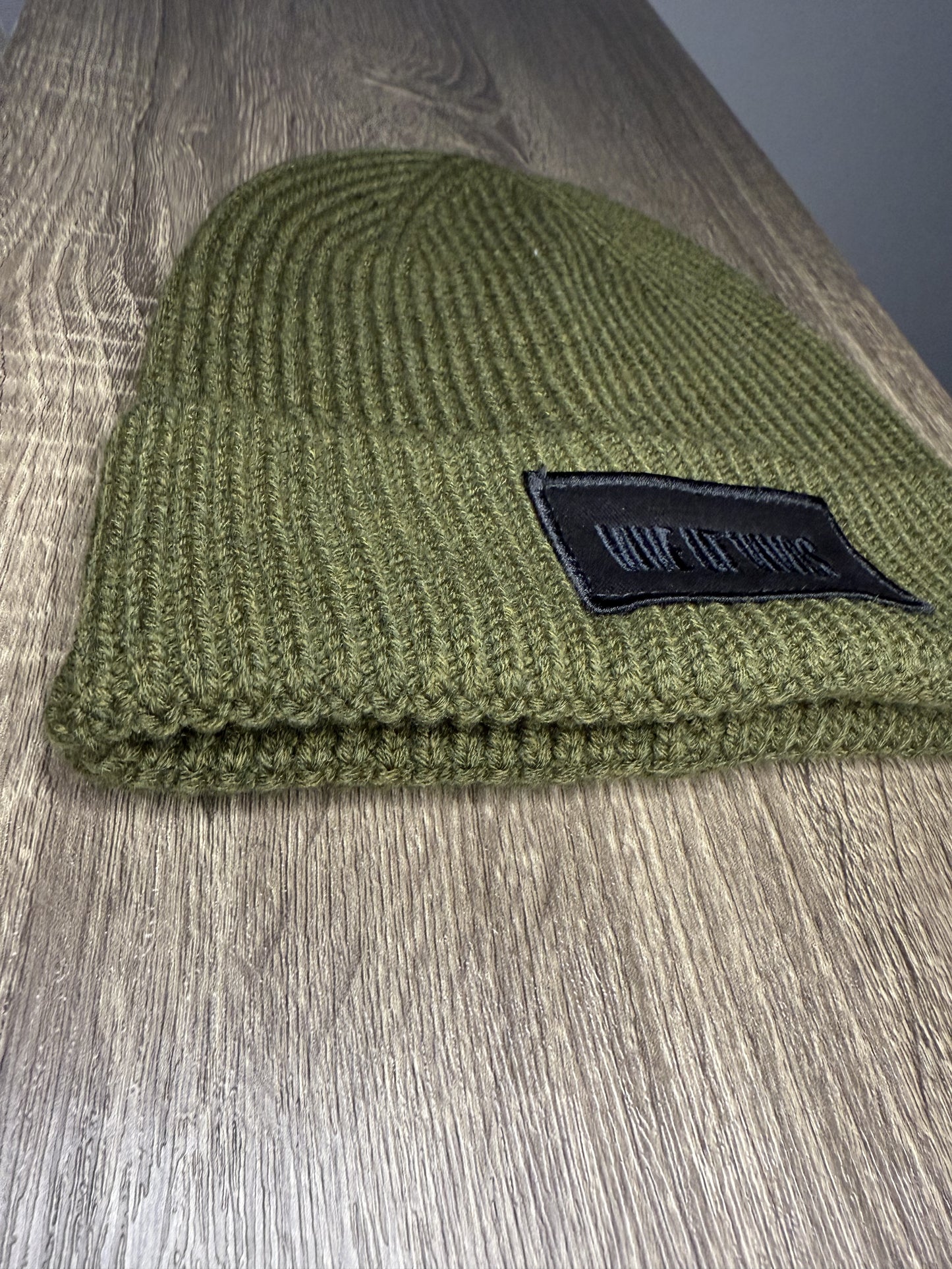 Union Rib Beanie - Khaki