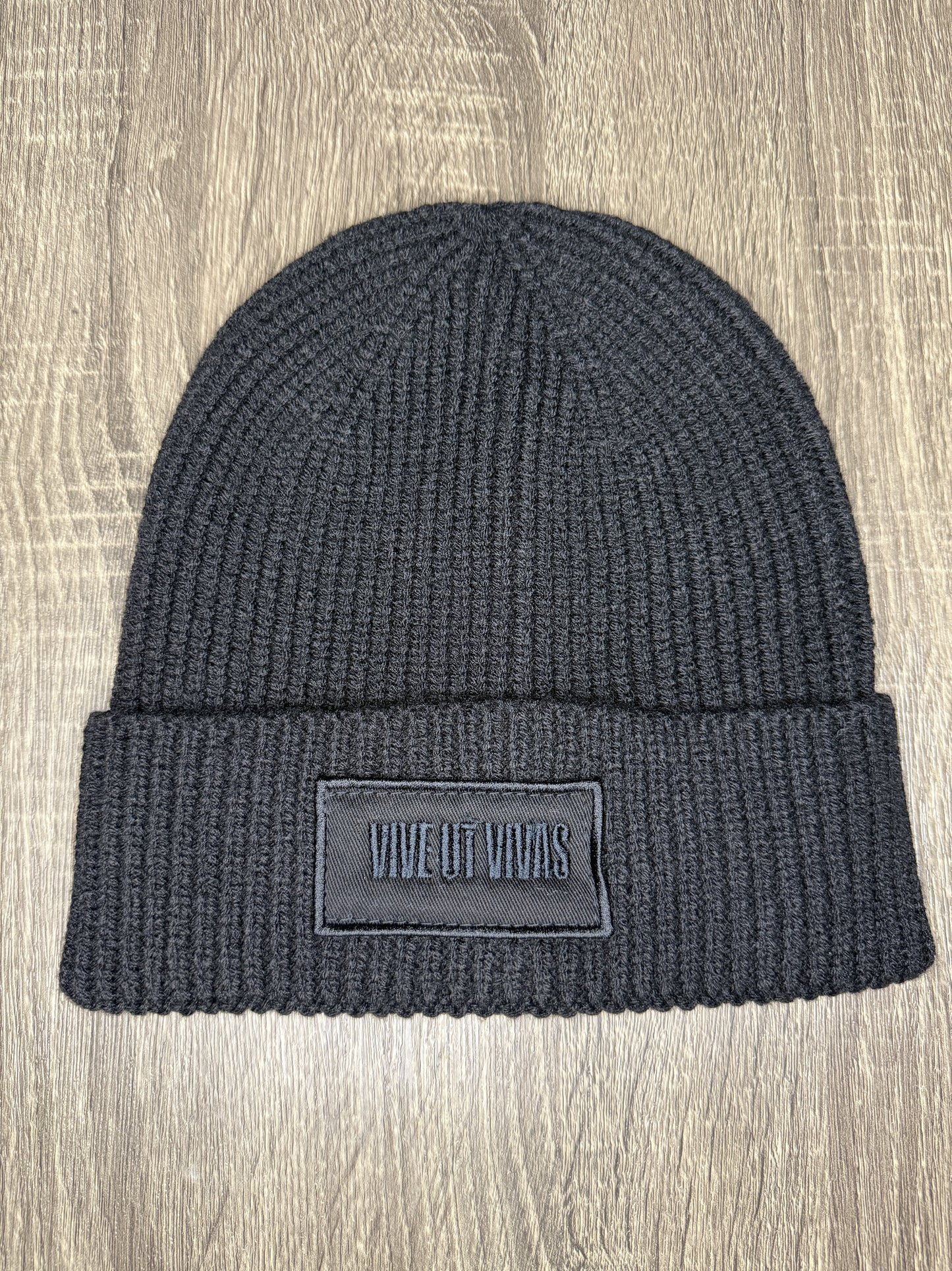 Union Rib Beanie - Black