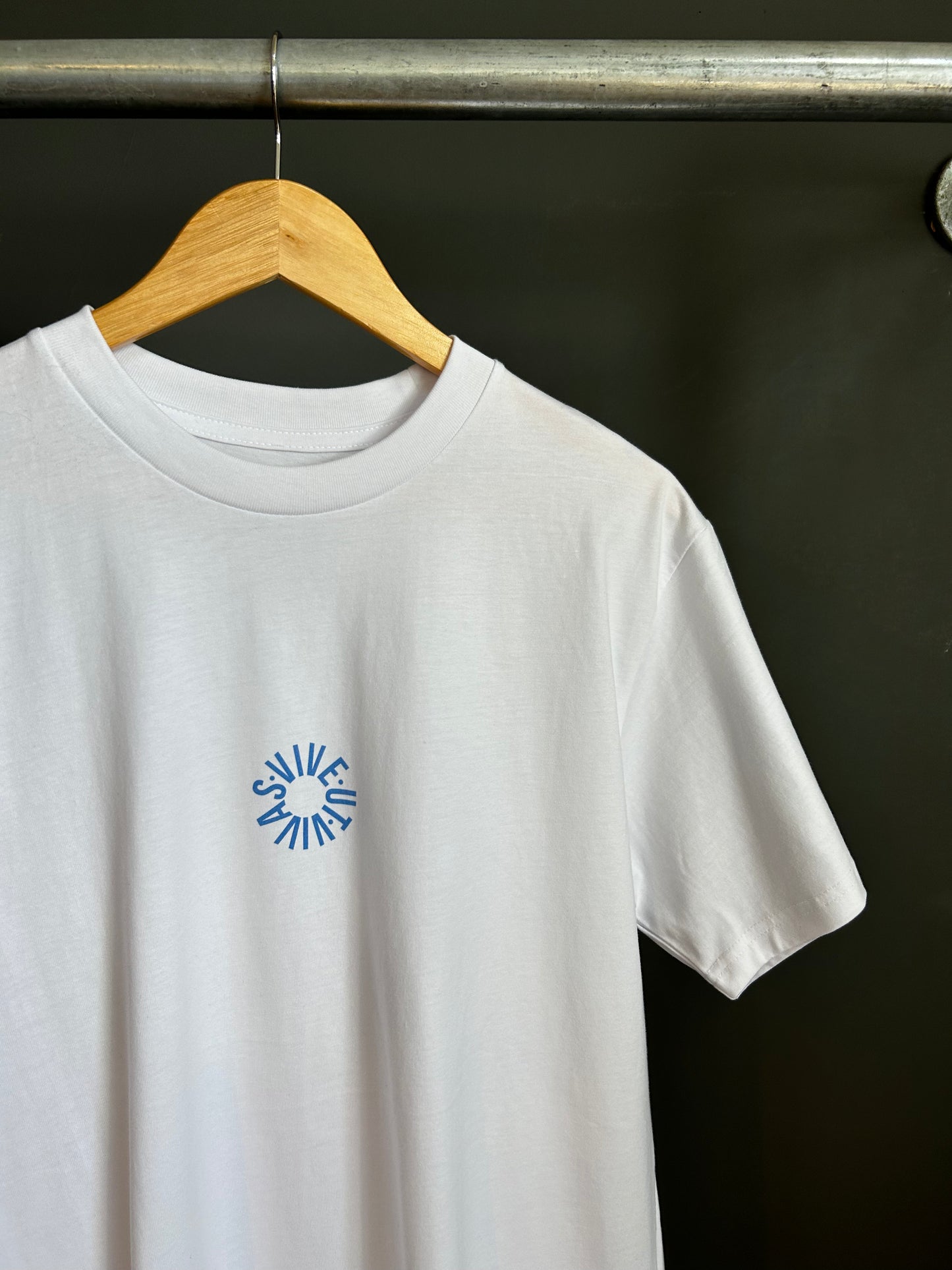 Back Wheel Logo T-Shirt - White