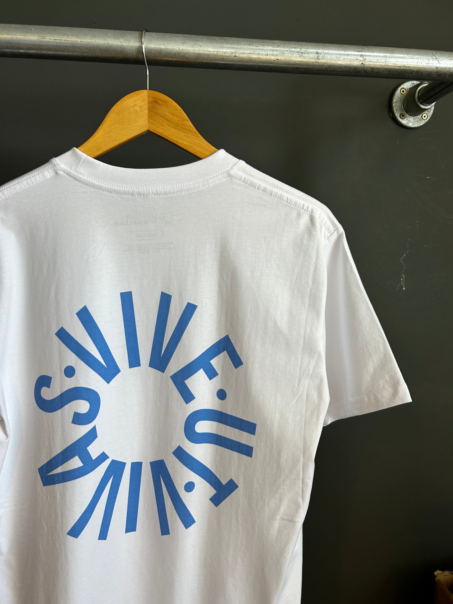 Back Wheel Logo T-Shirt - White