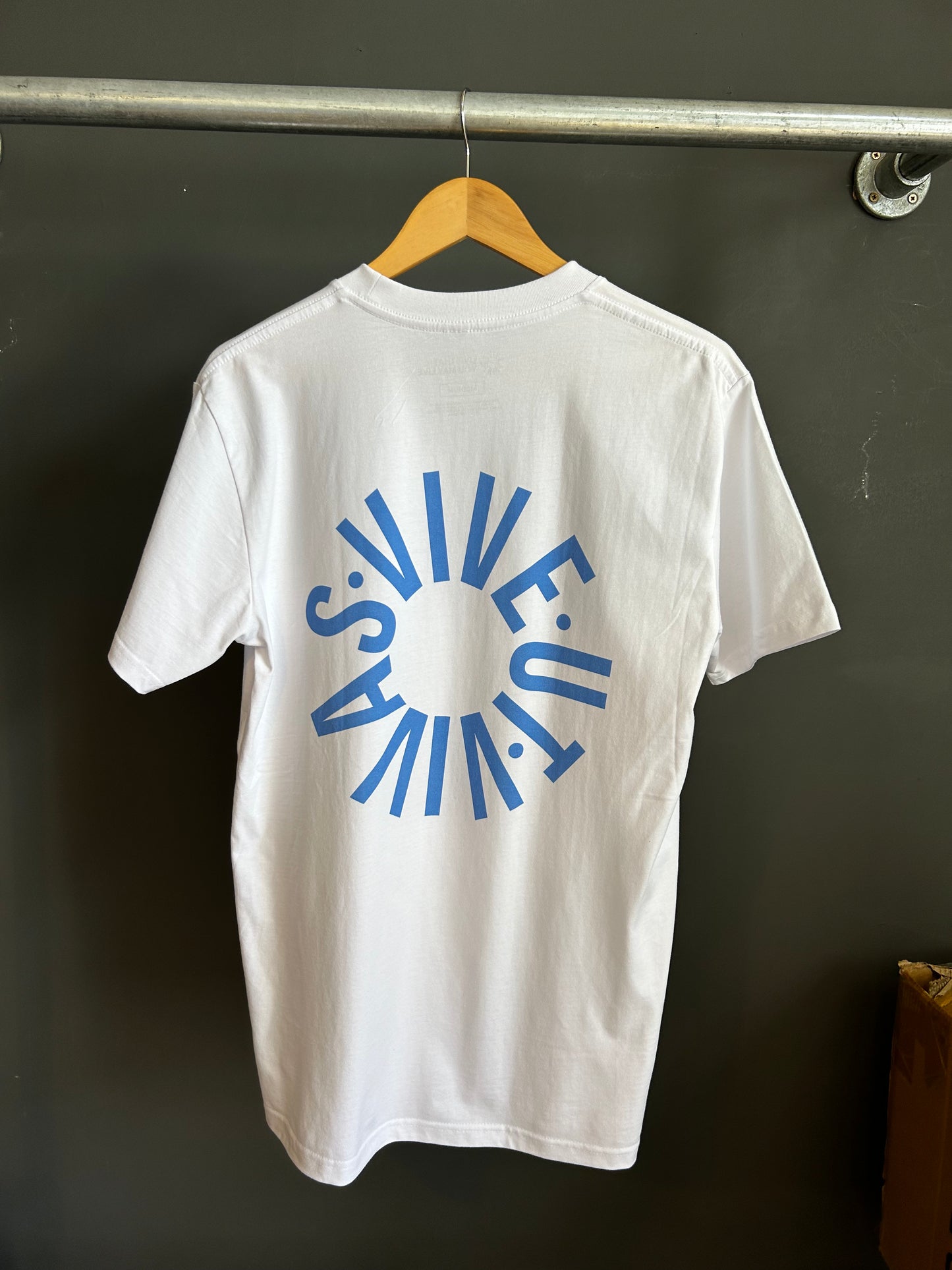 Back Wheel Logo T-Shirt - White