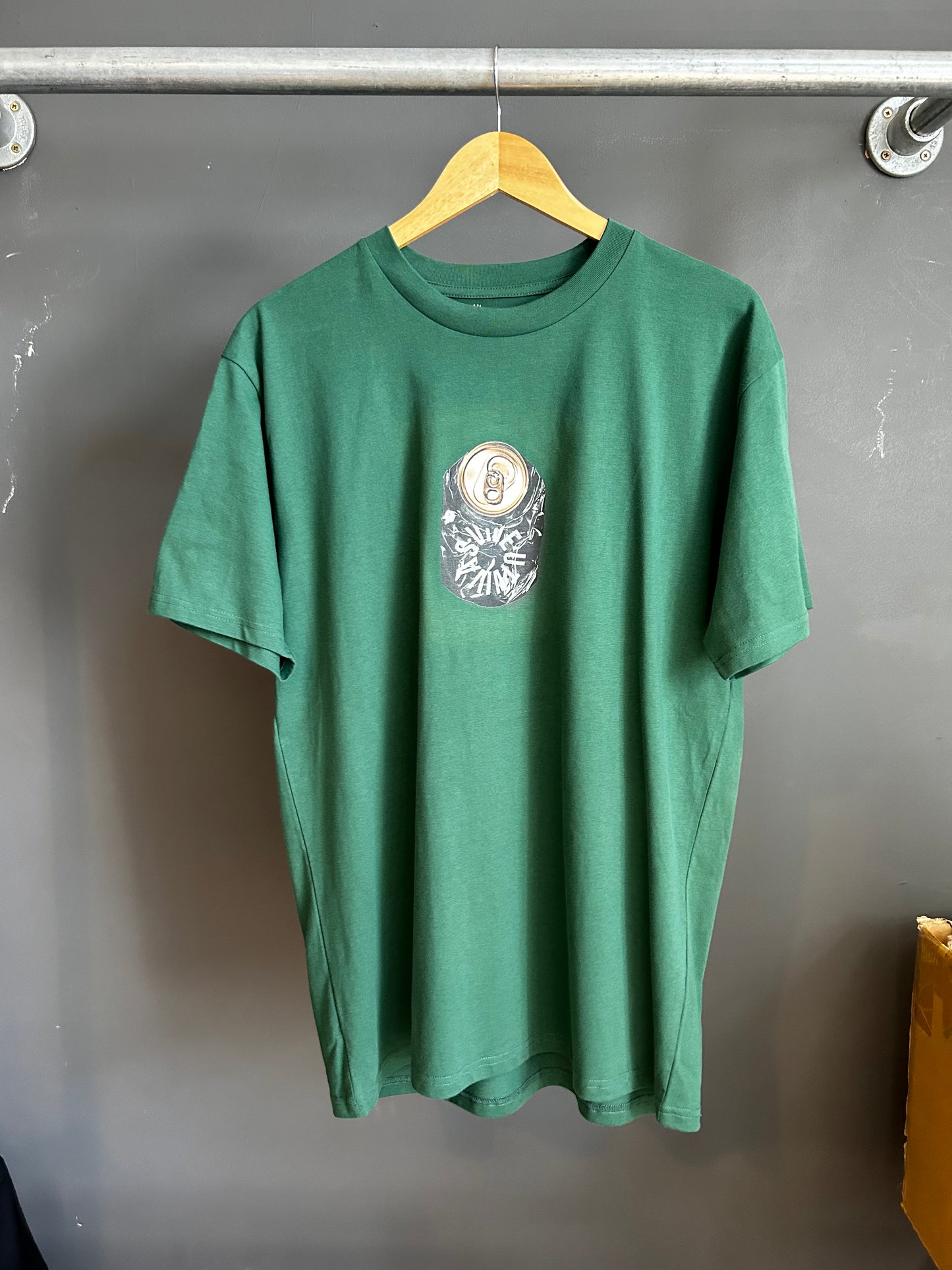 Crushed Can T-Shirt - Green